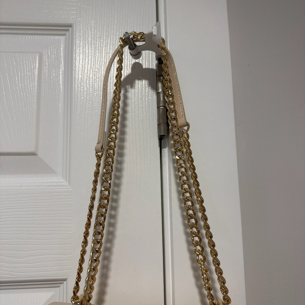 Zara Cream Chain Shoulder Bag - Picture 5 of 5